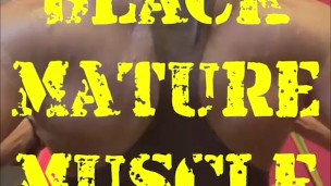 Preview of Black Muscle Butt Revealing Back & Flex Show