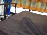 Injured Athlete strokes Horse Cock in Hospital - Builds Crowd 10/16