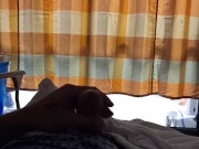 Injured Athlete strokes Horse Cock in Hospital - Builds Crowd 16/16