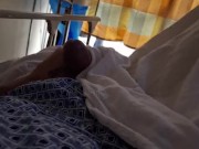 Injured Athlete strokes Horse Cock in Hospital - Builds Crowd 6/16