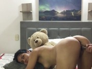 Two lesbian roommates always want to fuck with a strap-on. 12/16