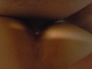 Creampie that tight pussy. 2 weeks of build-up cum. 15/16