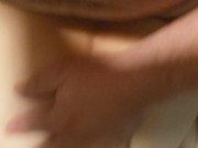 Creampie that tight pussy. 2 weeks of build-up cum. 3/16