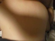 Creampie that tight pussy. 2 weeks of build-up cum. 4/16