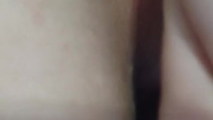 White ass buttplug