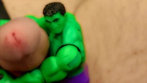 Spidey and Hulk Smasht a Giant's Cock, A Perverted Toy Story