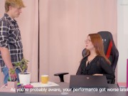 ANAL ASUKI KAMILI W ROLI SZEFOWEJ!! W KOŃCU WYRUCHANA W DUPKĘ :D CUDOWNIE :) 1/16