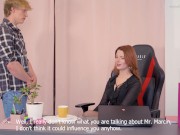 ANAL ASUKI KAMILI W ROLI SZEFOWEJ!! W KOŃCU WYRUCHANA W DUPKĘ :D CUDOWNIE :) 2/16