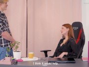 ANAL ASUKI KAMILI W ROLI SZEFOWEJ!! W KOŃCU WYRUCHANA W DUPKĘ :D CUDOWNIE :) 9/16