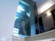 Spectacular spanish babe Miss Stacy fucking and orgasming with Terry Kemaco 9/16