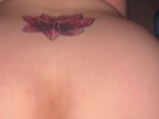 Big Ass Snowbunny Pawg -  Backshots and creaming all over daddies BBC 15/16