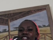 ebony princess small penis humiliation pov 7/16