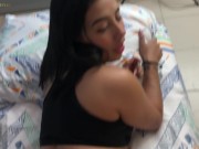 compartiendo habitacion de hotel con mi madrastra y hermanastra - trio 4/16