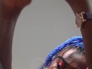 ebony princess pov spitting 10/16