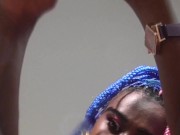 ebony princess pov spitting 11/16