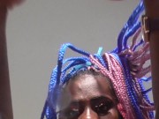 ebony princess pov spitting 14/16