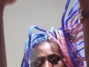 ebony princess pov spitting 15/16