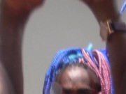 ebony princess pov spitting 5/16