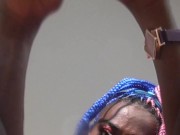 ebony princess pov spitting 7/16