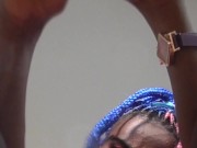 ebony princess pov spitting 8/16