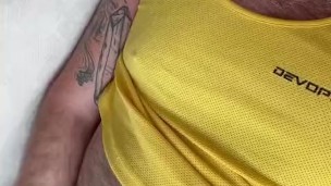 Horny Hotel Jerk and Cum