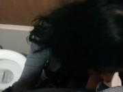 What couples do,in the public bathroom!😁 3/16