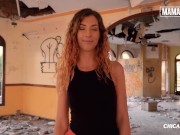 Outside Fuck With Hot Brunette - MAMACITAZ 1/16