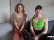 Ersties - Domino Guides Serafina Through Her 1st Time With a Girl 2/16