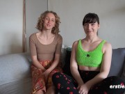 Ersties - Domino Guides Serafina Through Her 1st Time With a Girl 4/16