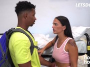 Lustful Chick Blondie Fesser Is In For Some Interracial Fuck - HORNY HOSTEL 2/16