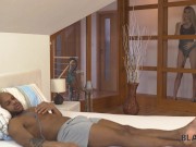 BLACK4K. During vacation blonde cheats on hubby with Xavier King 2/16