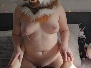 Furry Femboy Eats Out My Puffy Pussy While I Sit On His Face (Close-ups!) 9/16