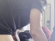 Latina from college class face fuck 5/16