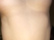 Bouncing my big natural breasts 14/16