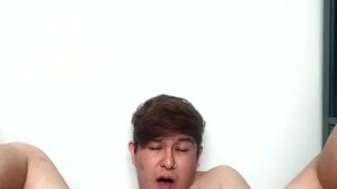 Having Fun Big Dildo