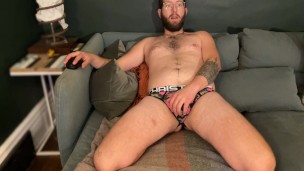 Hot Sexy Bi Dude Plays With His SEXY Body Until He CUMS From Pleasure