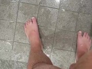 Peeing in shower 12/16