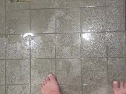 Peeing in shower 15/16