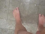 Peeing in shower 9/16