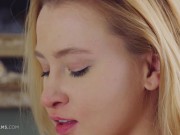 ULTRAFILMS Two gorgeous girls Ivi Rein and Barbie Rous fucking one another with their tongues 2/16