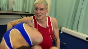 Twinks got excited during the fight and started fucking passionately - 321