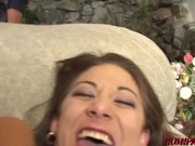 College Coed Kira Skips Studying For Frat Boy Sex Instead 15/16