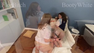 Me quedo un fin de semana en lo de BootyWhite y nos Penetramos con dildos