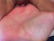 Stepsister teaches stepbrother how to make a girl squirt 12/16