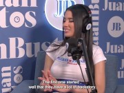 Pregnant AmbarPrada comes like crazy in the sex machine, full episode. 5/16