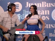 Pregnant AmbarPrada comes like crazy in the sex machine, full episode. 9/16