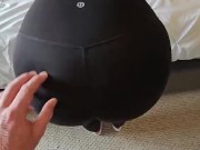 Cheating Wife in leggings got a mouthful of her neighbor's cock 2/16