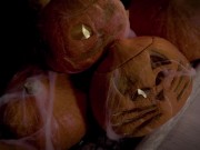 Lustful stretch Vampire holes for Halloween 1/16