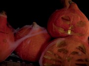 Lustful stretch Vampire holes for Halloween 2/16