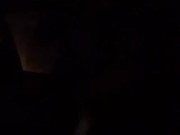 Horny babe rides my cock reverse cow girl while driving 9/16